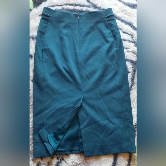 Marciano LA Teal Pencil Skirt - Picture 5 of 8